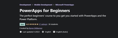 Byron Dittberner - PowerApps for Beginners