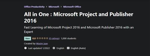 Wasim jaan - All in One Microsoft Project and Publisher 2016