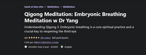 Qigong Meditation - Embryonic Breathing Meditation w Dr Yang