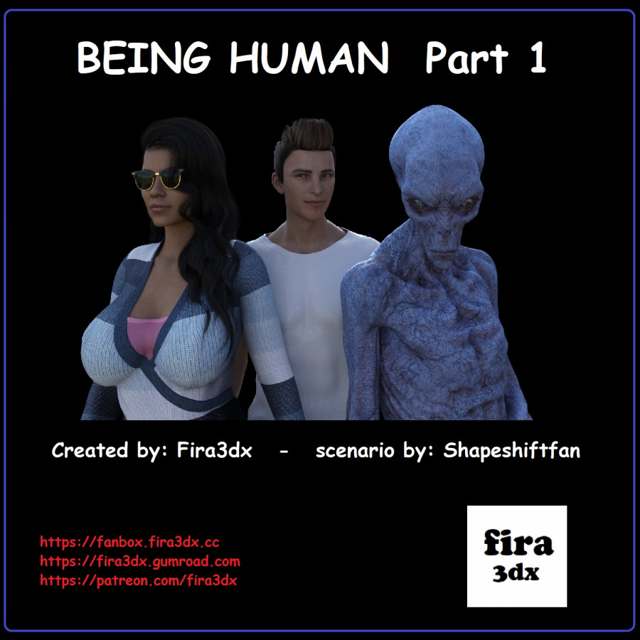 Fira3dx - Being Human - text