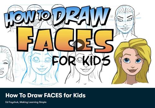 Ed Foychuk - How To Draw FACES for Kids