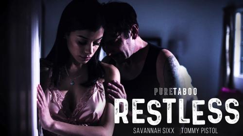 [PureTaboo.com] Savannah Sixx (Restless (с русскими субтитрами)) [2019 г., Natural Tits, Fingering, Teen, Fisting, Pussy Licking, Family Roleplay, 1080p][rus, eng sub]