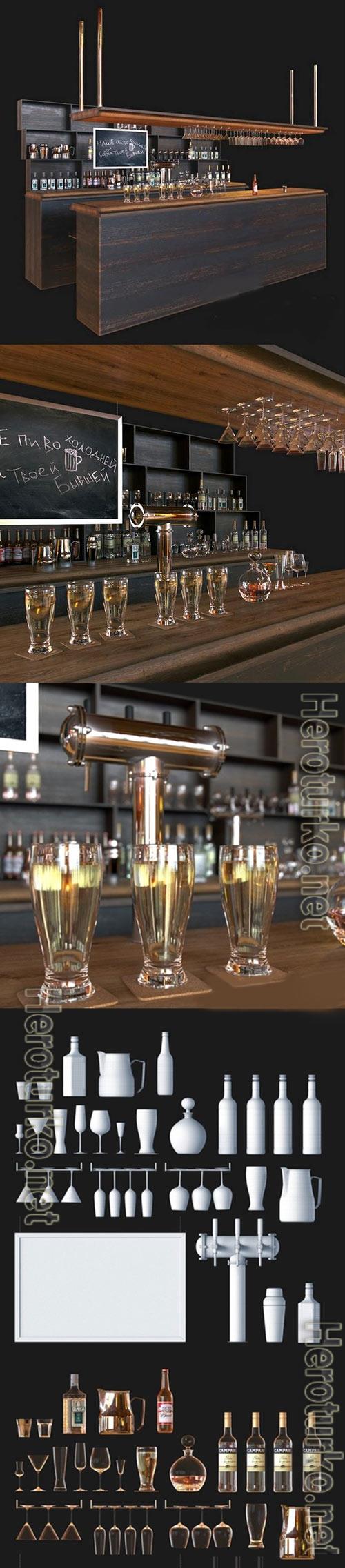 3D Models Bar