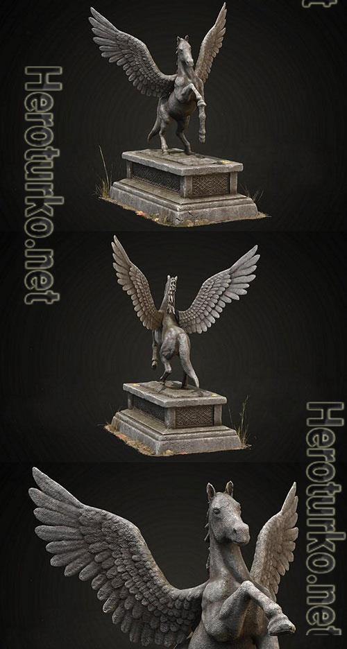 3D Models Pegasus statue 3D Models Pegasus statue