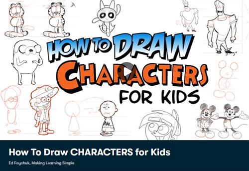 Ed Foychuk – How To Draw CHARACTERS for Kids