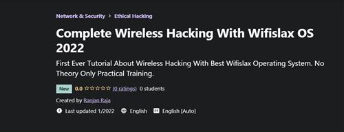 Ranjan Raja - Complete Wireless Hacking With Wifislax OS 2022