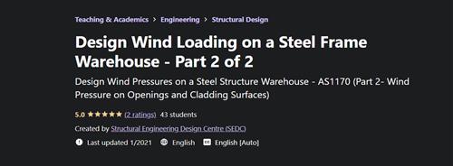 Design Wind Loading on a Steel Frame Warehouse Part 2 of 2