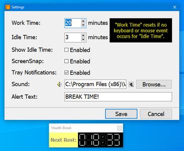 VovSoft Health Break Reminder 1.0 Multilingual