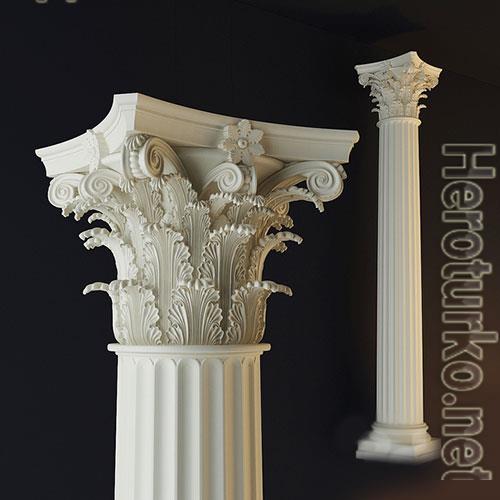 3D Models CORINTHIAN ORDER 3D Models CORINTHIAN ORDER