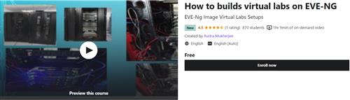 Rudra Mukherjee – How to Builds Virtual Labs on EVE-NG