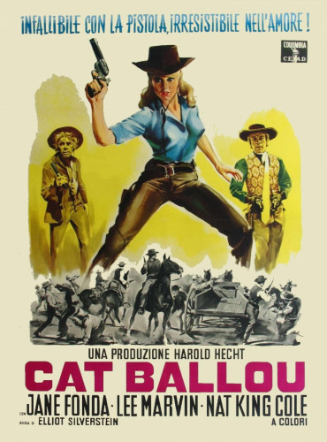 Кошка Балу (Кэт Баллу) / Cat Ballou (1965) BDRip