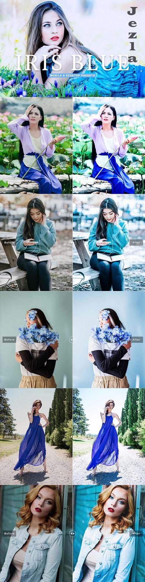 Iris Blue Pro Lightroom Presets - 6898065