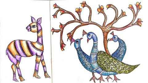 Arti Bhargava – Gond Tribal Art