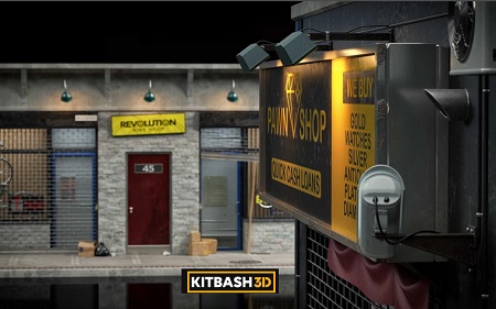 Kitbash3D - Storefronts