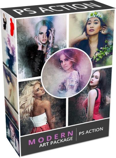 GraphicRiver - Modern Art Package | PS Action