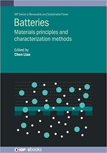 Batteries Materials principles and characterization methods