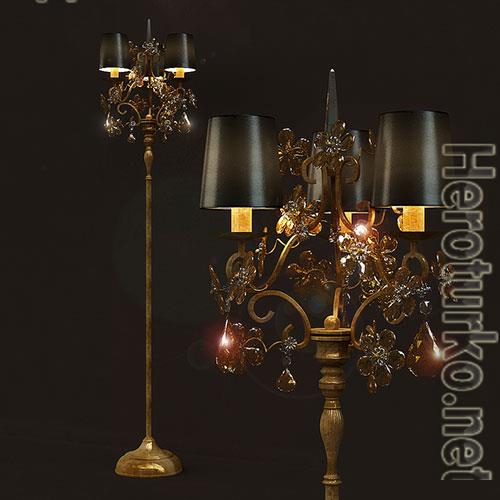3D Models Floor lamp Masiero FIORE DI FOGLIA STL3 3D Models Floor lamp Masiero FIORE DI FOGLIA STL3