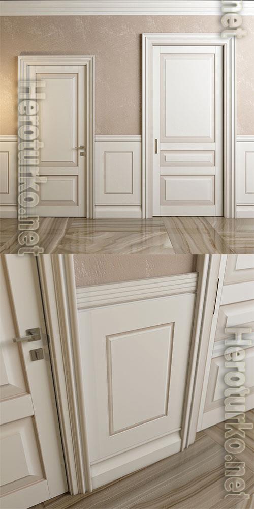 3D Models Door Oaklend 001