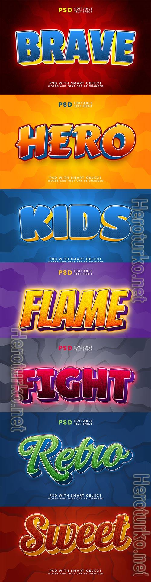 Psd text effect set vol 88