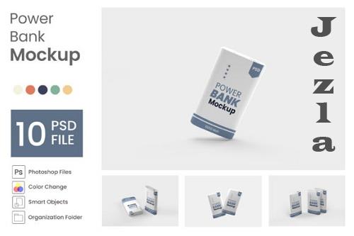 Power Bank Mockup