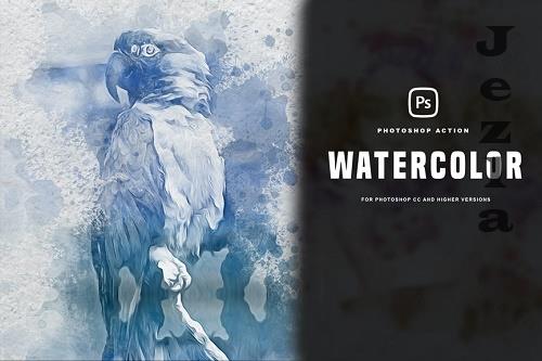 Watercolor Fx Photoshop Action