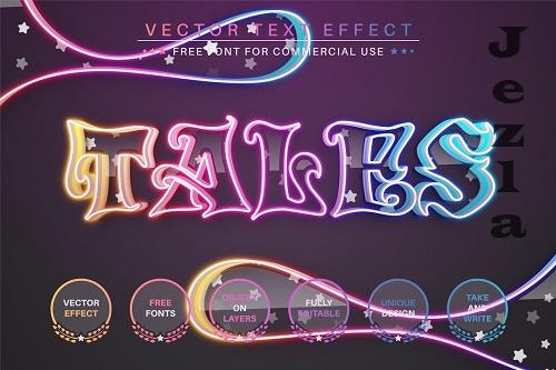 Glow Magic - Editable Text Effect - 6908184