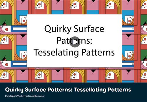 Penelope O'Neill - Quirky Surface Patterns Tessellating Patterns