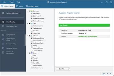 Auslogics Registry Cleaner Professional 9.2.0.1 Multilingual + Portable