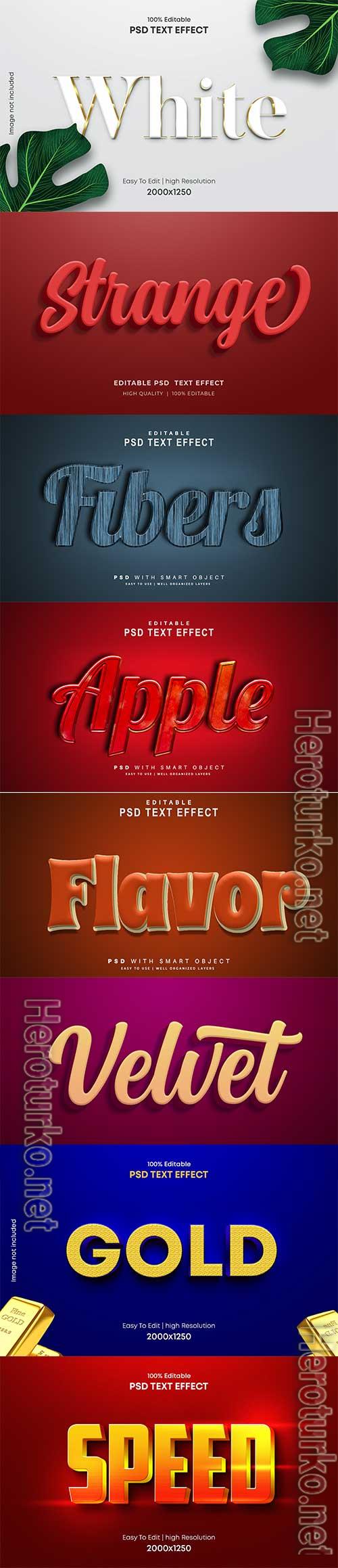 Psd text effect set vol 96
