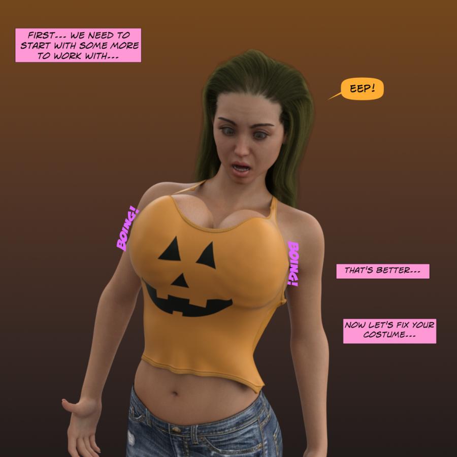 JessicaStrangeTFs - Halloween 2021 3D Porn Comic