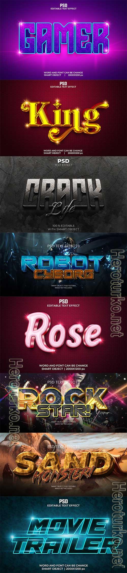 Psd text effect set vol 91 Psd text effect set vol 91