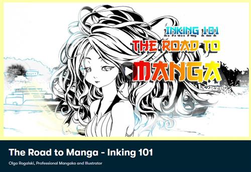 Olga Rogalski - The Road to Manga - Inking 101