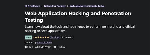 Rassoul Zadeh - Web Application Hacking and Penetration Testing