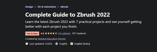 Udemy - Complete Guide to Zbrush 2022