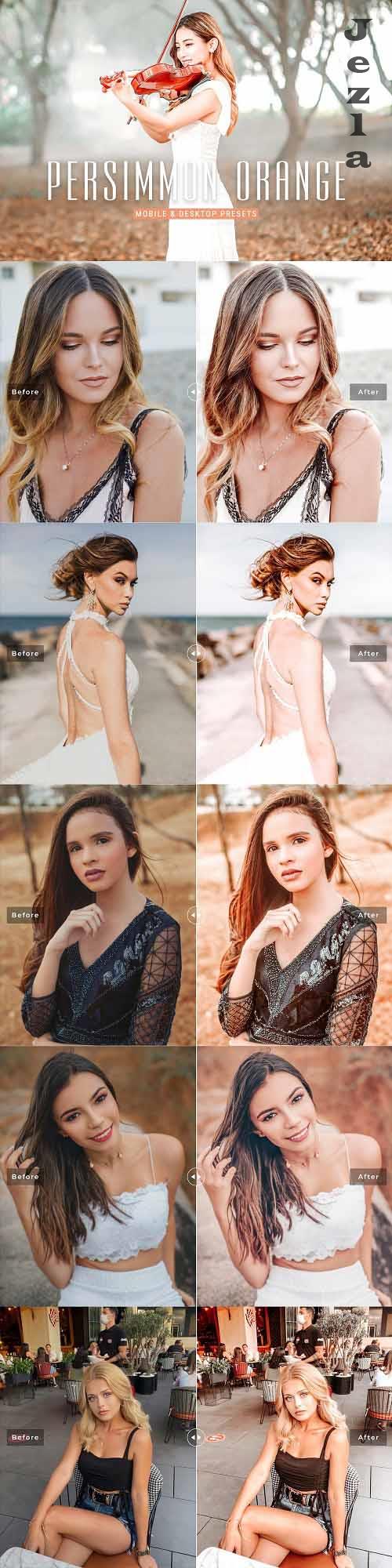 Persimmon Orange Lighroom Presets - 6915633