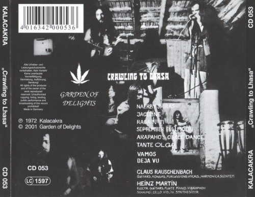 Kalacakra - Crawling To Lhasa (1972) (Remastered, 2001)Lossless Kalacakra - Crawling To Lhasa (1972) (Remastered, 2001)Lossless