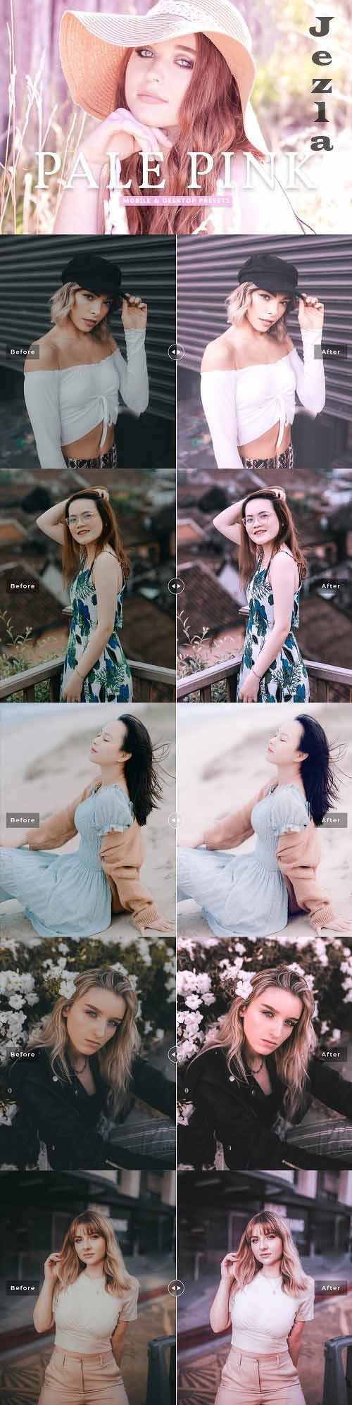 Pale Pink Pro Lightroom Presets - 6915536