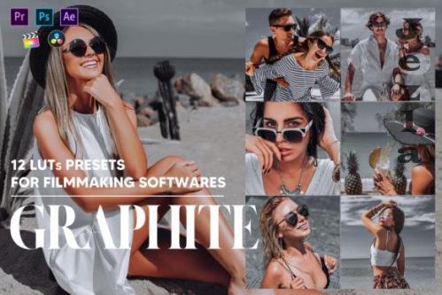 12 Graphite Video LUTs Presets