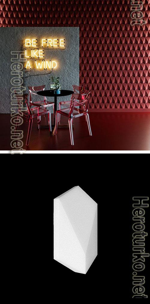 3D panel QUADRUM