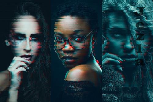 VHS Glitch Pro - Photoshop Action
