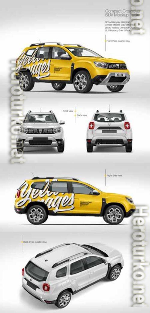 Crossover SUV Mockup Pack