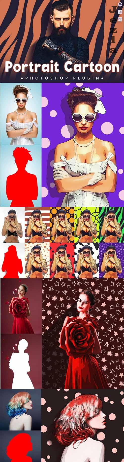 Portrait Cartoon | Advanced Cartoon PS Plugin Portrait Cartoon | Advanced Cartoon PS Plugin
