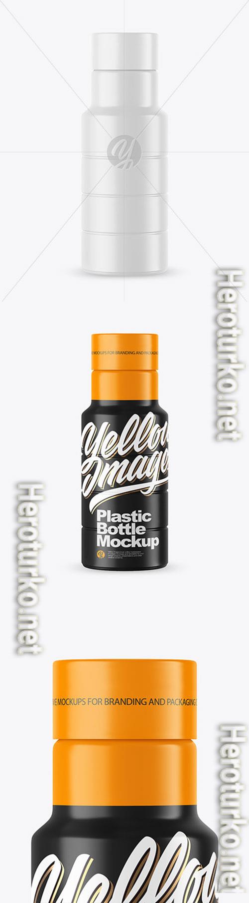 Matte Plastic Bottle Mockup 72610 Matte Plastic Bottle Mockup 72610