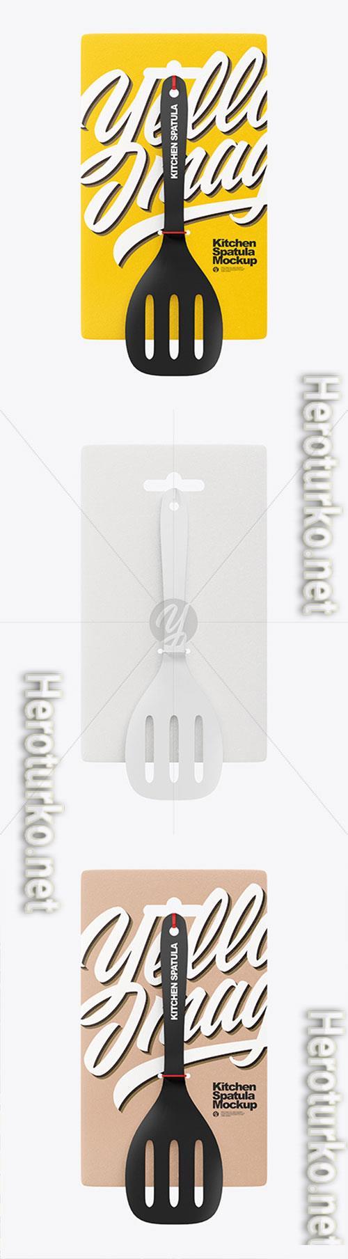 Plastic Kitchen Spatula Mockup 71760 Plastic Kitchen Spatula Mockup 71760
