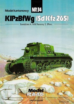 KIPzBfWg (SdKfz 265) (ModelCard 034)