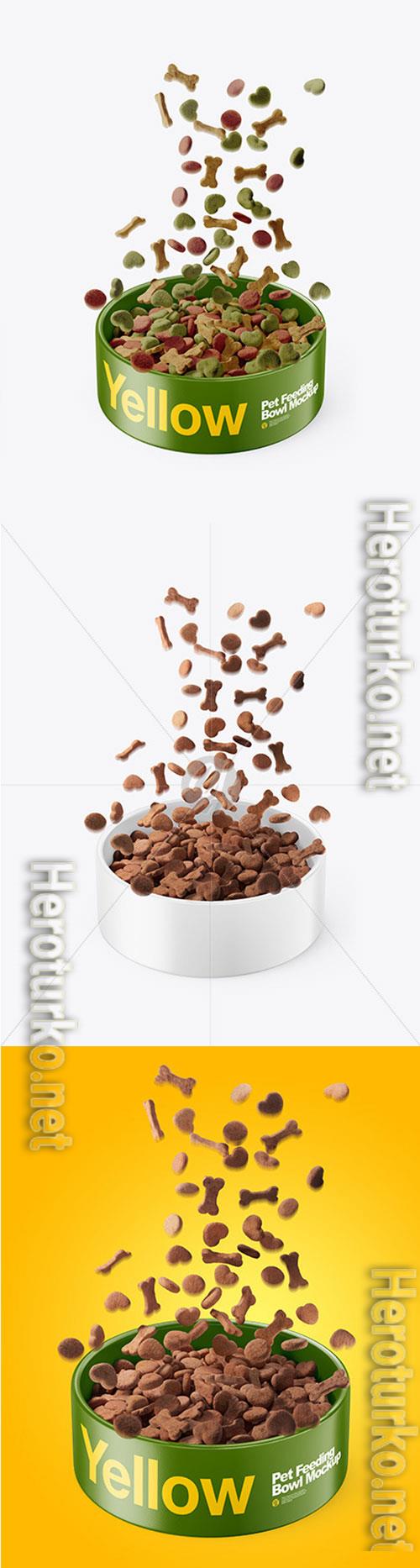Pet Feeding Bowl Mockup 71152