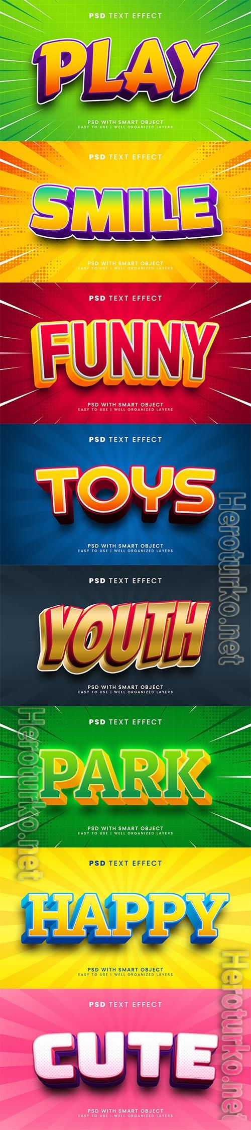 Psd text effect set vol 99