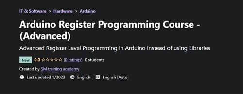 Arduino Register Programming Course Advanced
