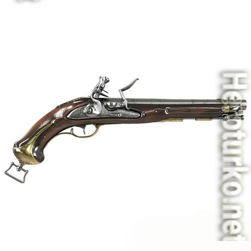 3D Models French antique pistol Flintlock