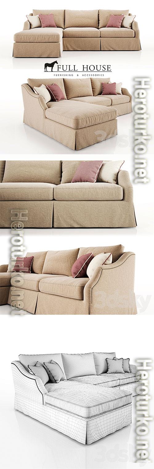 3D Models Langford sofa